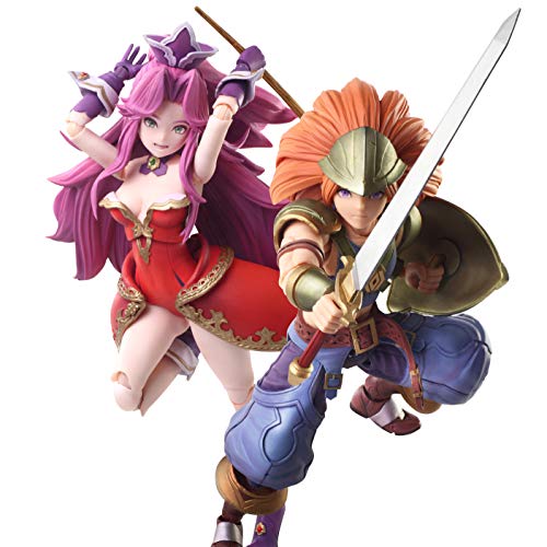 Square Enix Trials of Mana Bring Arts Duran & Angela Figure NEW from Japan_1