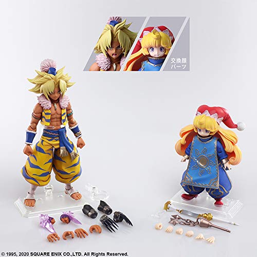 Square Enix Mana3 Trials of Mana Bring Arts Kevin & Charlotte Figure NEW_7