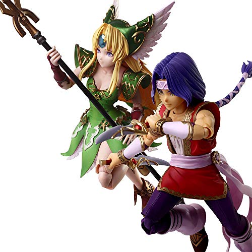 Trials of Mana Bring Arts Hawkeye & Riesz Action Figure Painted finished product_1