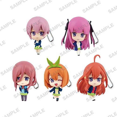 Bushiroad The Quintessential Quintuplets Set of 5 Full Complete Gashapon toys_1