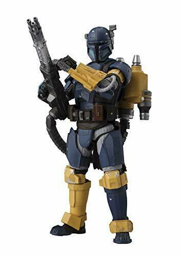 BANDAI S.H.Figuarts STAR WARS The Heavy Infantry Mandalorian NEW from Japan_1