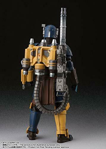 BANDAI S.H.Figuarts STAR WARS The Heavy Infantry Mandalorian NEW from Japan_3