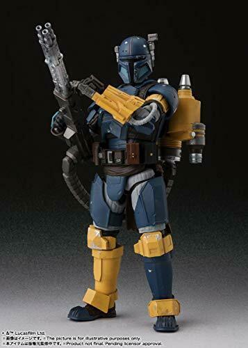 BANDAI S.H.Figuarts STAR WARS The Heavy Infantry Mandalorian NEW from Japan_5