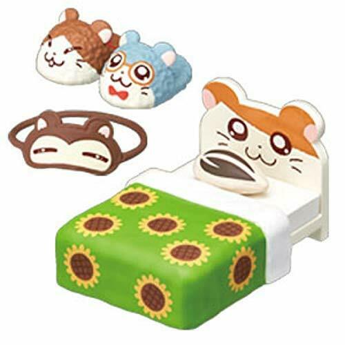 RE-MENT Miniature Totoko Hamtaro Hamtaro Room! Full Set BOX of 8 packs NEW_5