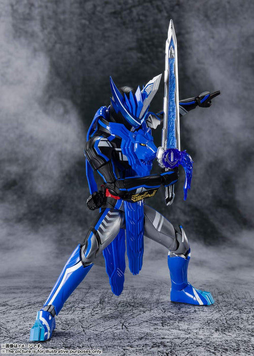 BANDAI S.H.Figuarts Kamen Rider Blaze Lion Senki Saber 150mm Figure BAS61004 NEW_5