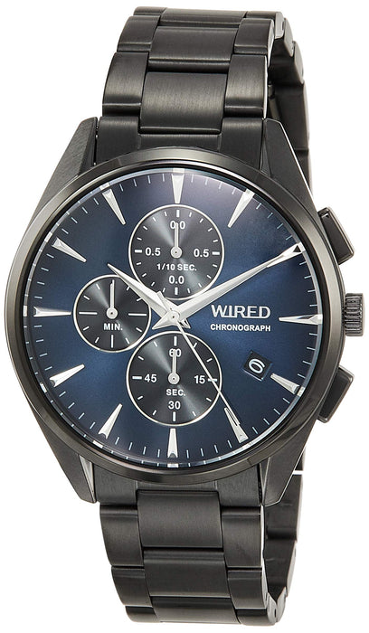 SEIKO WIRED TOKYO SORA AGAT440 Men's Watch Chronographgraph Stopwatch NEW_1