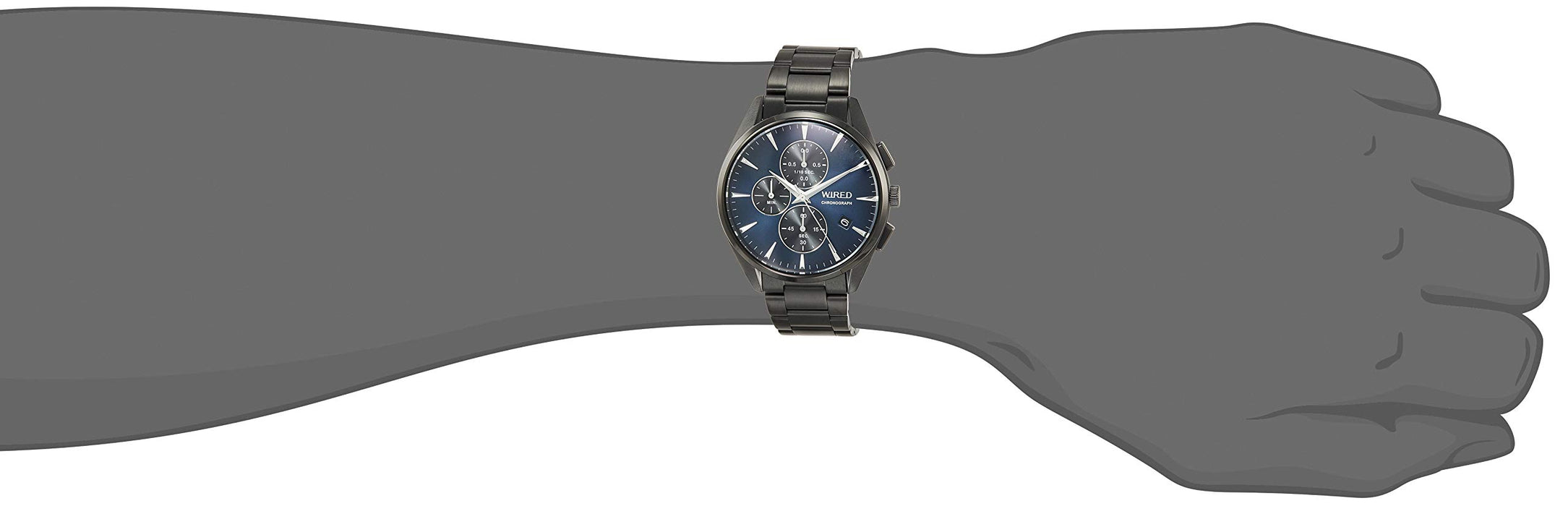 SEIKO WIRED TOKYO SORA AGAT440 Men's Watch Chronographgraph Stopwatch NEW_2