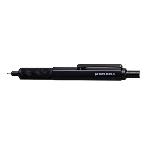 HIGHTIDE penco Drafting Ballpoint Pen Black [FT181] Aluminum Made in Japan NEW_1
