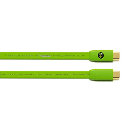 Oyaide NEO d+USB Type-C classB/2.0 HI-SPEED Cable Green 2.0m 6.6feet 480Mbps NEW_1