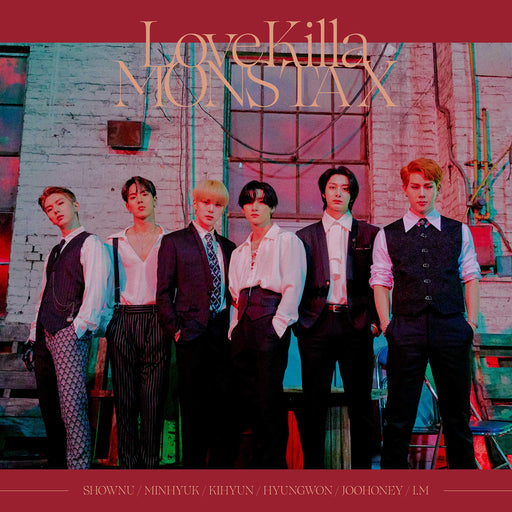 Monsta X Love Killa Japanese ver. First Edition CD+Trading Card UPCH-89437 NEW_1