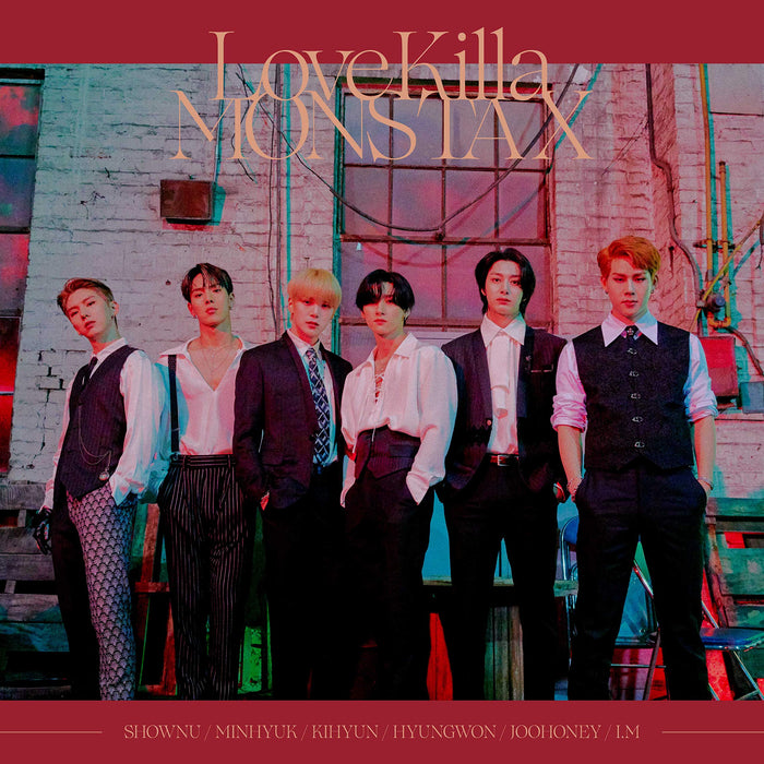 Monsta X Love Killa Japanese ver. First Edition CD+Trading Card UPCH-89437 NEW_1