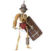 TAKEYA JIZAI OKIMONO KT030 ANCIENT ROMA SKELETON GLADIATOR MIRMILLONE Full Color_1