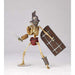 TAKEYA JIZAI OKIMONO KT030 ANCIENT ROMA SKELETON GLADIATOR MIRMILLONE Full Color_7