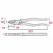 FUJIYA KUROKIN 3020N-225BG 225mm High-leverage Side Cutting Pliers NEW_7