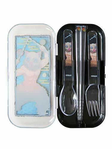 Demon Slayer Kimetsu Max Limited clear cutlery set Inosuke Hashibira Anime NEW_3