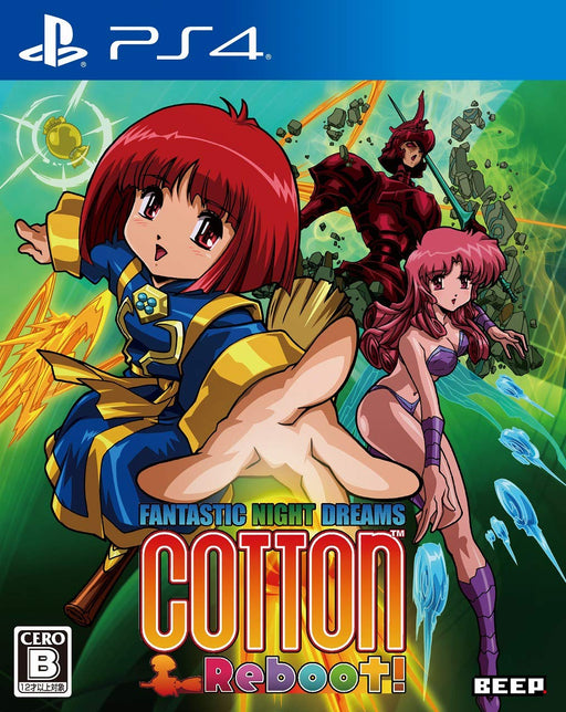 PS4 Cotton Reboot! Limited Edition Software+CD+Booklet+Teacup BEEP-COT-101 NEW_1