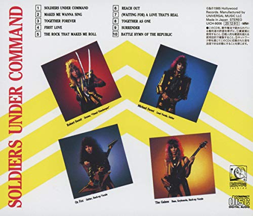 Stryper Audio CD Soldiers Under Command (Limited Edition) NEW from Japan_2