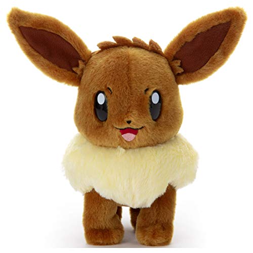 Pokemon Eevee Stuffed Toy 'I choose you! Pokemon Get' TAKARATOMY A.R.T.S NEW_1