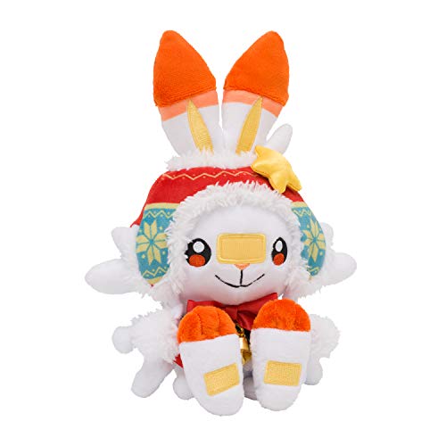 Pokemon Center Christmas Wonderland Plush doll Scorbunny NEW from Japan_8