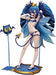 Wing Bombergirl Aqua 1/6 scale ABS&PVC Figure Painted Finished NEW from Japan_1