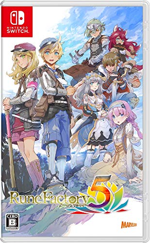 Nintendo Switch Rune Factory 5 Japanese Marvelous HAC-P-AYF3A Fantasy RPG NEW_1