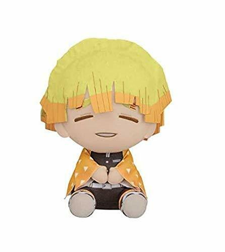 Demon Slayer Kimetsu Plush Doll Stuffed toy 20cm Agatsuma Zenitsu BANDAI NEW_1