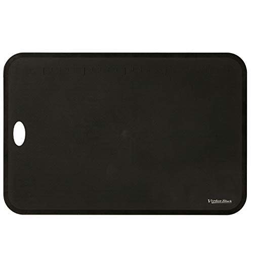 Shimomura Kogyo Antibacterial Japan Made Verdun Black Soft Sheet Cutting Board_1