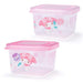 My Melody Mini Food Container (Storage Container) 180ml Pink Set of 2 747726 NEW_1