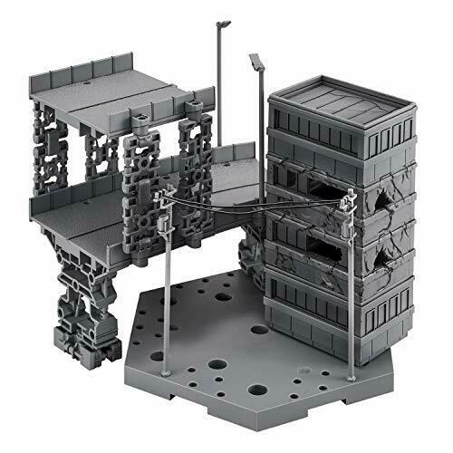 BANDAI 1/144 CUSTOMIZE SCENE BASE (CITY AREA Ver.) Kit NEW from Japan_1