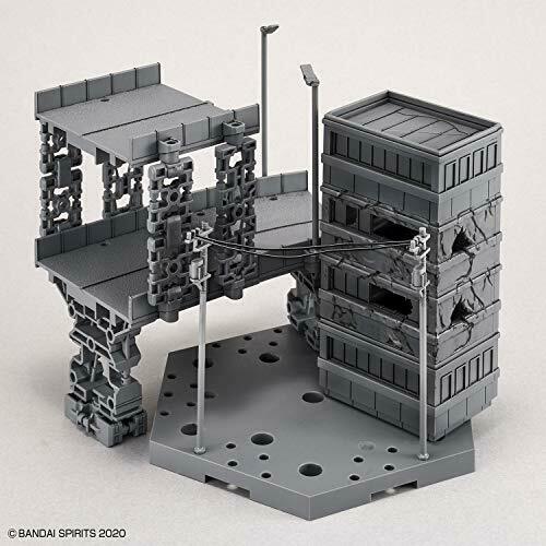 BANDAI 1/144 CUSTOMIZE SCENE BASE (CITY AREA Ver.) Kit NEW from Japan_3