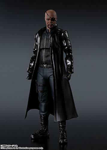 BANDAI S.H.Figuarts Avengers Nick Fury Action Figure NEW from Japan_2