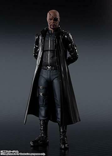 BANDAI S.H.Figuarts Avengers Nick Fury Action Figure NEW from Japan_3