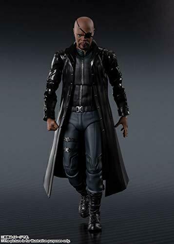 BANDAI S.H.Figuarts Avengers Nick Fury Action Figure NEW from Japan_4