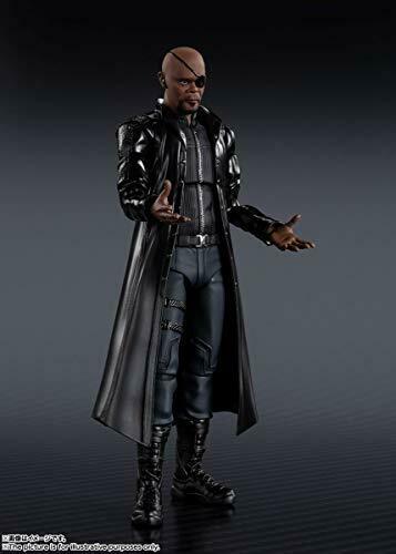 BANDAI S.H.Figuarts Avengers Nick Fury Action Figure NEW from Japan_5