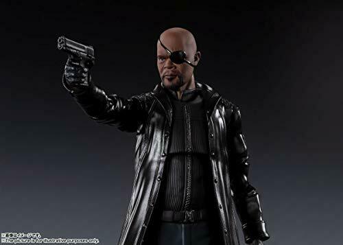 BANDAI S.H.Figuarts Avengers Nick Fury Action Figure NEW from Japan_6