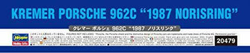 Hasegawa 1/24 Scale KREMER PORCHE 962C 1987 NORISRING Plastic Model Kit 20479_4