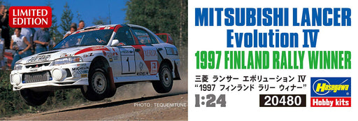 Hasegawa 1/24 Mitsubishi Lancer Evolution IV 1997 Finland Rally Winner kit 20480_2