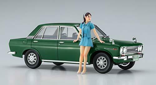 Hasegawa 1/24 Datsun Bluebird 1600SSS w/60's Girls Figure Plastic Model NEW_4