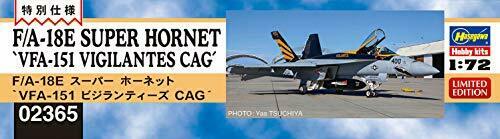 Hasegawa 1/72 US Navy F/A-18E Super Hornet VFA-151 Vigilantes CAG Plastic Model_2