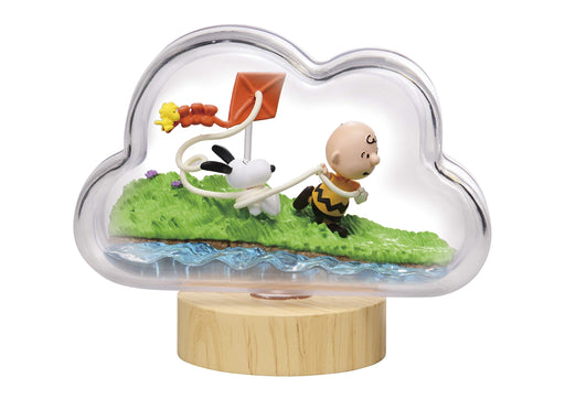 Re-Ment PEANUTS SNOOPY WEATHER terrarium 6 pieces Complete BOX NEW from Japan_2