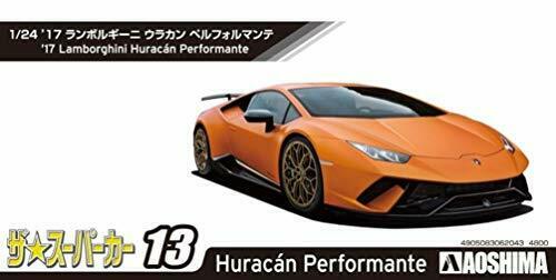 Aoshima 1/24 No.13 Lamborghini Huracan Performante 2017 Kit NEW from Japan_6