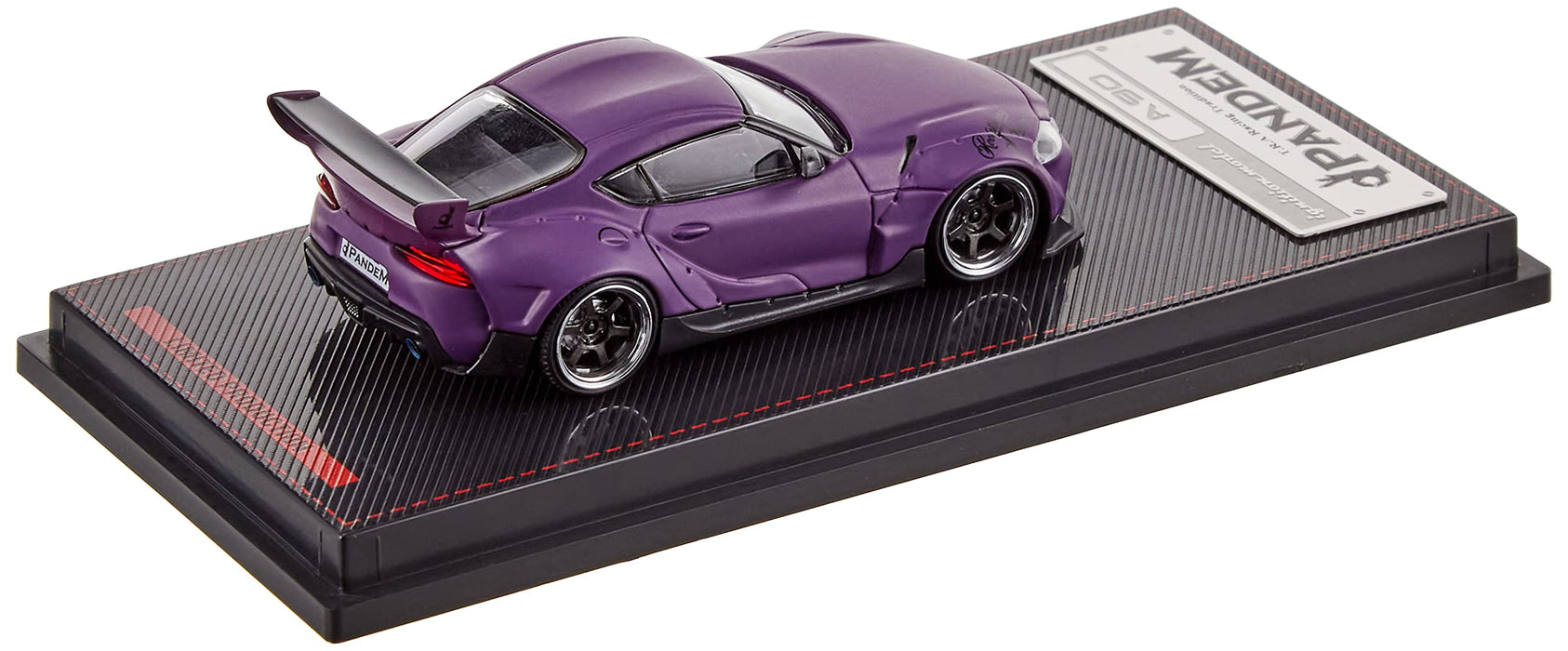 ignition model 1/64 Pandem Supra (A90) Matte Purple Resin Model Car IG2335 NEW_2