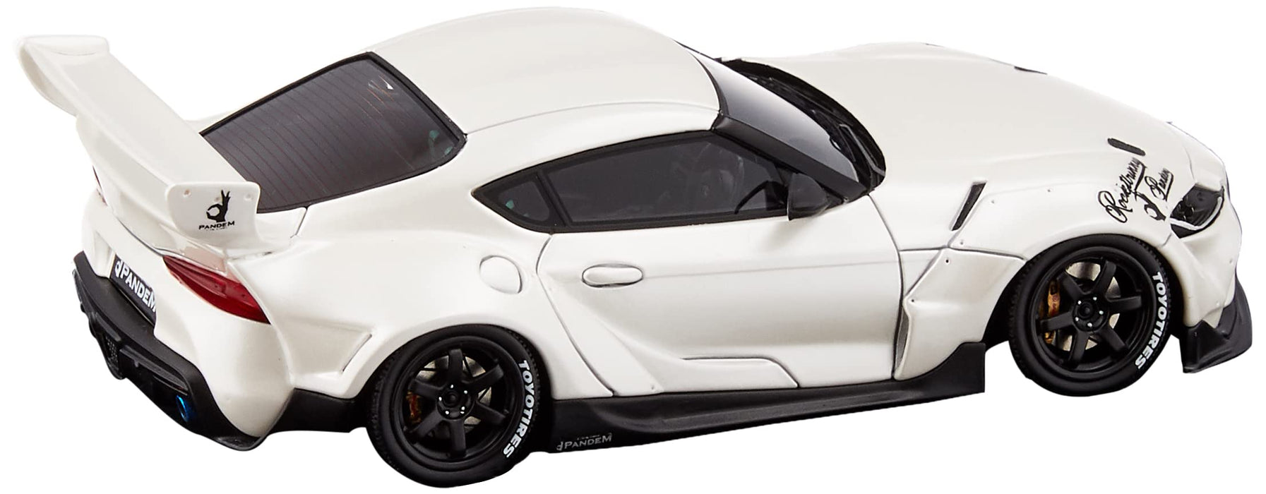 ignition model 1/43 Pandem Supra (A90) Pearl White Resin Model Car IG2144 NEW_2