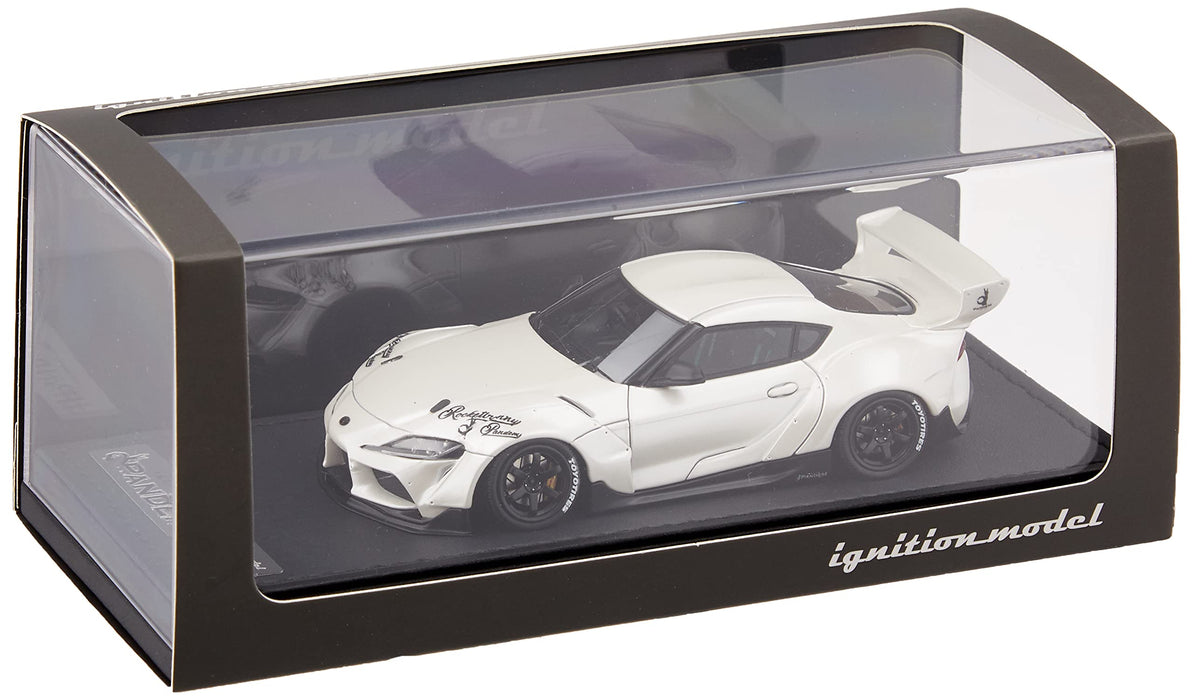 ignition model 1/43 Pandem Supra (A90) Pearl White Resin Model Car IG2144 NEW_3