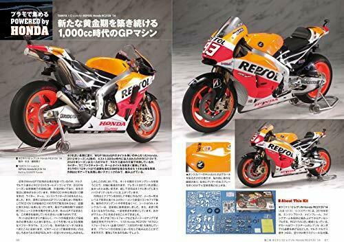 Model Art Extra Number Plastic Model Collection Powerd by Honda (Book) NEW_8