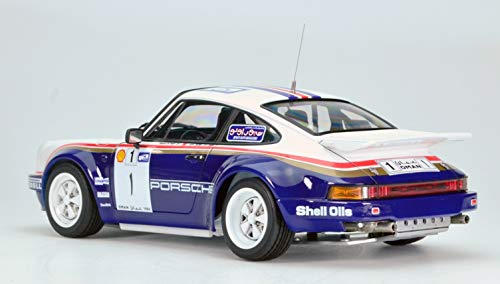 PLATZ 1/24 Racing Series Porsche 911 SC/RS 1984 Oman Rally Winner Plastic Model_3