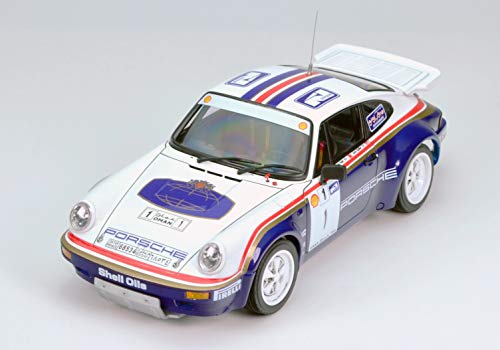 PLATZ 1/24 Racing Series Porsche 911 SC/RS 1984 Oman Rally Winner Plastic Model_5