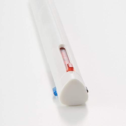 MUJI Triangular 3-color Permanent Ball-point Pen 0.7mm 02553029 Red, Blue, Black_2