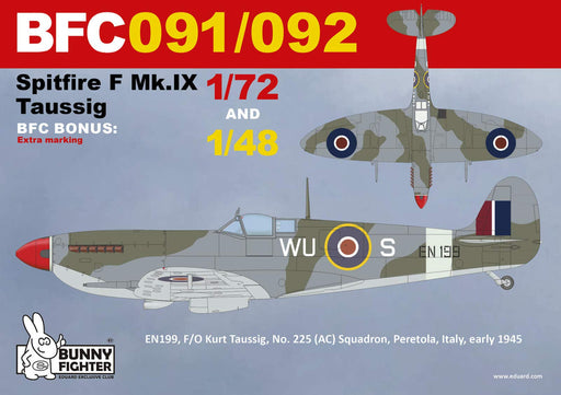 Eduard 1/48 Bunny Fighter Club Royal Air Force Spitfire F.Mk.9 Kit EDUBFC092 NEW_2