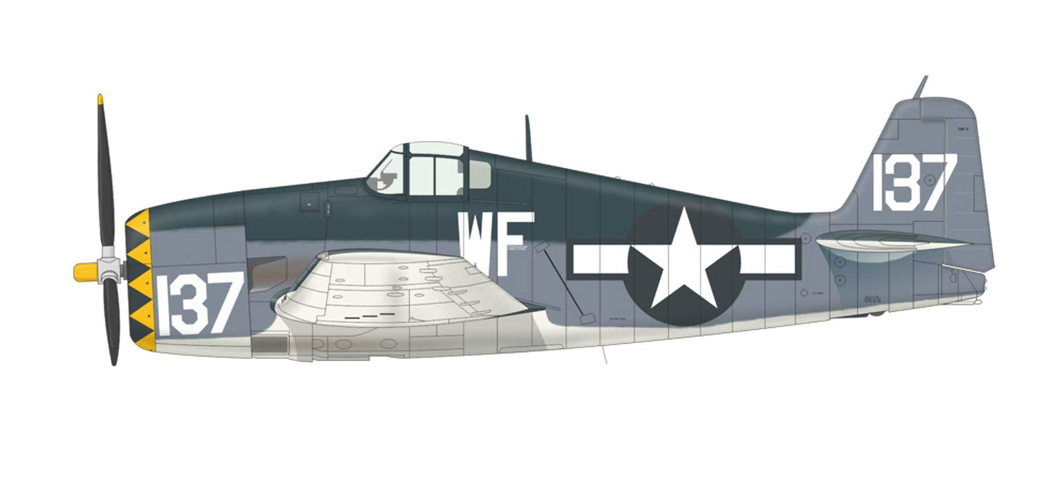 1/48 Bunny Fighter Club U.S. Air Force Hellcat F6F-3 Captain Alexander EDUBFC066_7